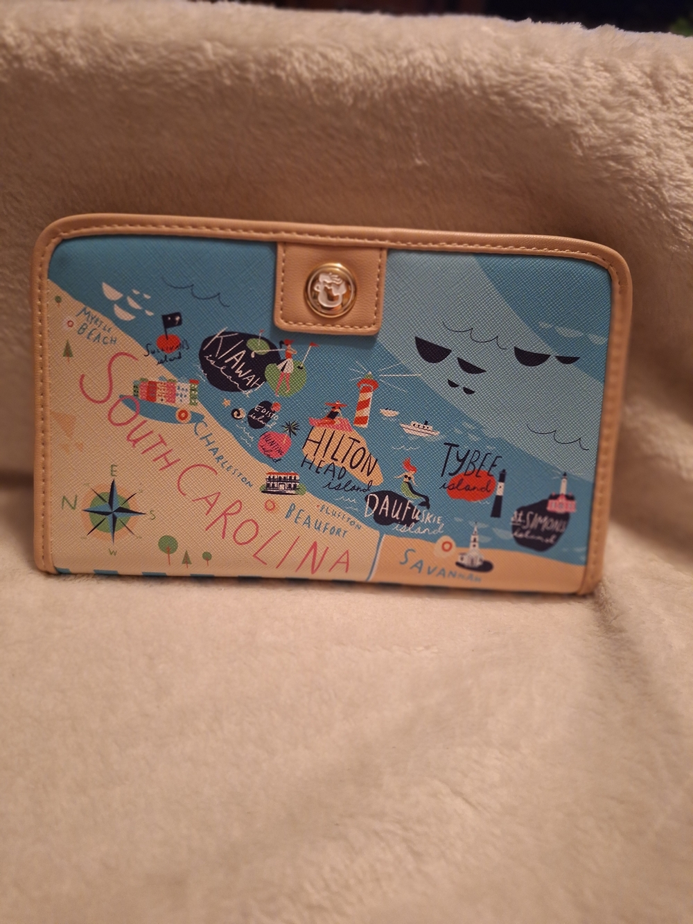 Spartina 449 Sea Islands Snap Wallet